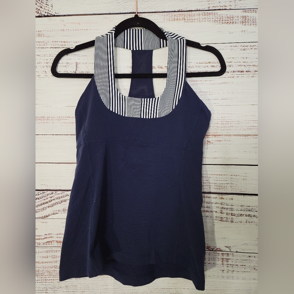 Lululemon  Blue Shelf Bra Tank S8